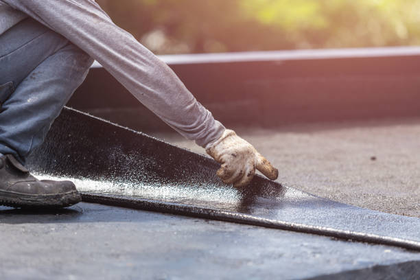 Professional Emergency Waterproofing technician working in Pulaski, WI